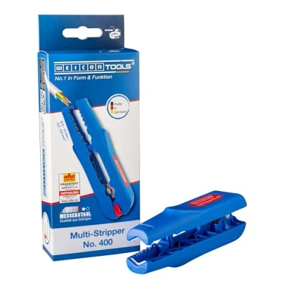 Immagine di Utensile di sguainatura Adatto per Cavi rotondi 8 fino a 13 mm 0.5 6 mm² 10 20 WEICON TOOLS Multi Stripper No. 400 51000400