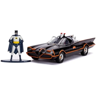 Immagine di Jada JA31703 1:32 1966 Batmobile con figura pressofuso