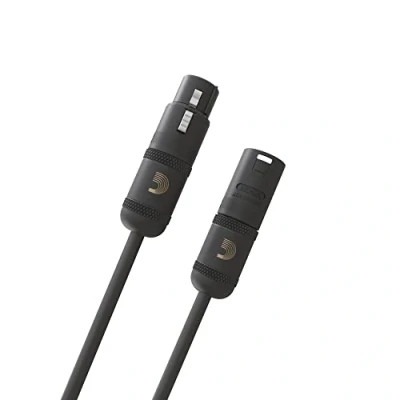Immagine di D&#039;Addario PW AMSM 10 Cavo per Microfono Planet Waves American Stage con 1 Connettore XLR Maschio e Femmina, 3 mt