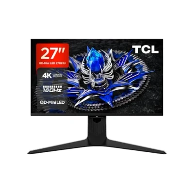 Immagine di TCL 27R83U, lo spettacolare monitor MiniLED con 1100 zone e 4K 160 Hz, 27 Pollici