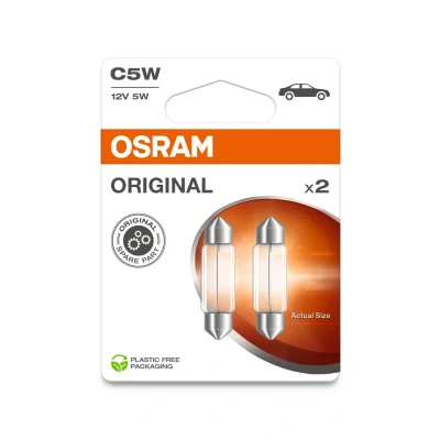 Immagine di OSRAM 4062172396141 Lampadina Festoon a siluro Standard C5W 5 W 12 V