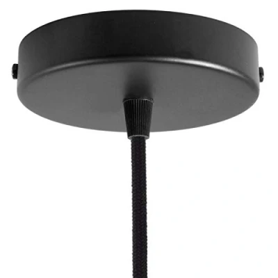 Immagine di Rosone Cilindrico in Metallo ø120mm 1/2/3/5/7 Uscite. Colori: Bianco, Nero, Cromato, Rame, Ottone e Nero Perla (1 Foro Nero)