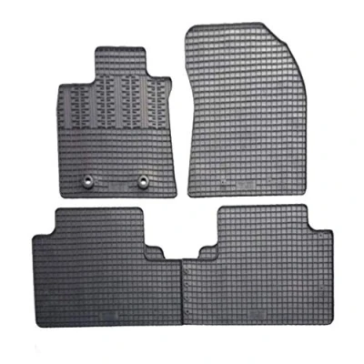 Immagine di AutoStyle CK RTO01 Set tappetino Gomma piena anteriore e posteriore 4 nero
