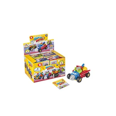 Immagine di SUPERTHINGS RIVALS OF KABOOM SuperZings Serie 4 Display MegaJet a 8 Veicoli (PSZ4D068IN01) con Figure, Collezione Completa