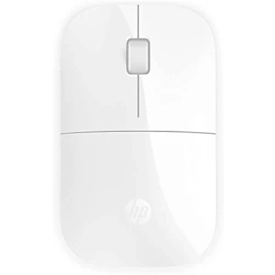 Immagine di HP Z3700 Mouse Wireless, Sensore Preciso, Tecnologia LED Blue, 1200 DPI, 3 Pulsanti, Rotella Scorrimento, Ricevitore USB Wireless 2.4 GHz Incluso, Design Pratico e Confortevole, Bianco