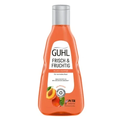Immagine di Guhl Shampoo fresco e fruttato. Contenuto: 250 ml. Tipo di capelli: normale