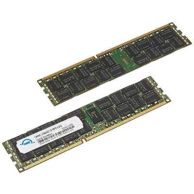 Immagine di OWC Kit di aggiornamento memoria SDRAM ECC R PC3 14900 DDR3 da 32 GB (2X 16 GB) 1866 MHz, registrazione ECC, (OWC1866D3R9M32), per Mac Pro 2013