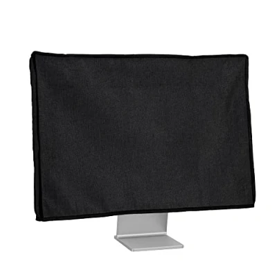 Immagine di kwmobile Custodia Protettiva monitor PC Compatibile con 24 26&quot; Copri Computer Desktop Copertura Antipolvere nero