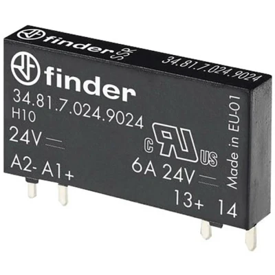 Immagine di Finder Relè a semiconduttore 34.81.7.024.9024 Tens.comm.max: 33 V/DC Commutazione immediata 1 pz.