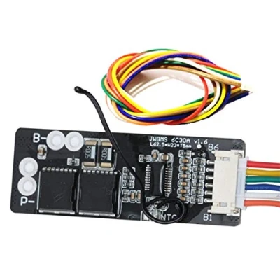 Immagine di TECNOIOT 6S 30A Li Ion Lithium 18650 Batteria BMS PCB PCM Power Protection Board con NTC