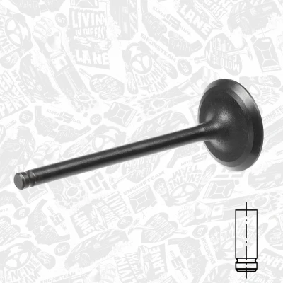 Immagine di ET ENGINETEAM VI0102 Valvola aspirazione 31mm Lato