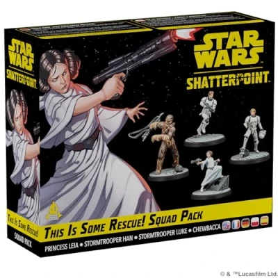 Immagine di Atomic Mass Games, Star Wars: Shatterpoint Un favoloso salvataggio, espansione squadra, tabletop, 2 giocatori, dai 14+ anni, 90 120 minuti, tedesco, multilingue