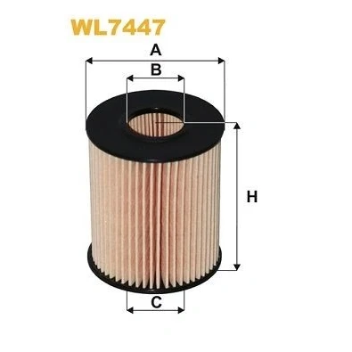 Immagine di WIX FILTERS WL7447 filtro olio Cartuccia TOYOTA: RAV4 III SUV, Auris Hatchback, Verso, LEXUS: IS 3, 2, GS