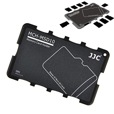 Immagine di JJC Porta Schede Memoria, Custodia Memory Card per 10 Micro SD
