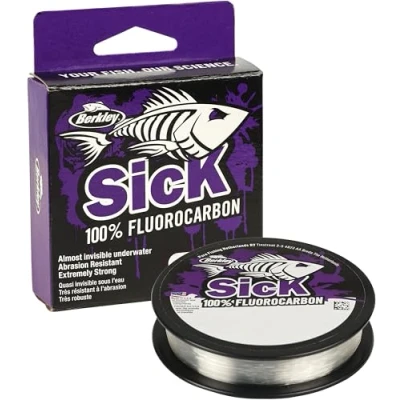 Immagine di Berkley Sick Fluorocarbon Leader Clear 50m 0,22mm (3,7kg/8lb)