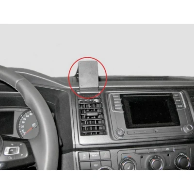 Immagine di Brodit ProClip VW Caravelle/T6 Transporter/Pickup (Bj. 16 20) Supporto cellulare per auto