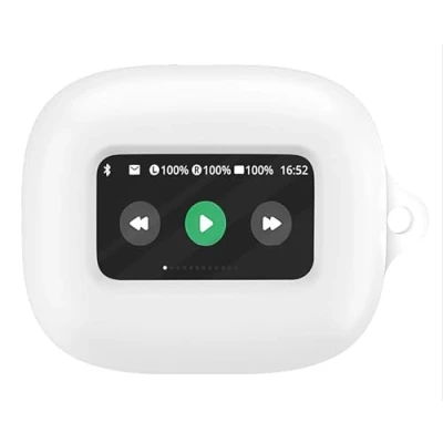 Immagine di GIOPUEY Cover Compatibile con JBL Live Beam 3, Cilicone Custodia, Ultrasottile Case Cover, Antiurto, Resistente ai Graffi Bianco