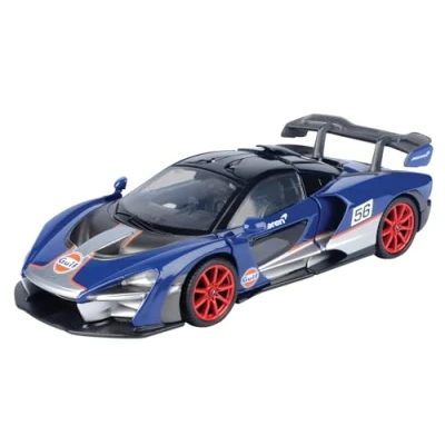 Immagine di OPO 10 Auto in Miniatura riprodotta Scala 1/24 Compatibile per Mclaren Senna Motormax 79668