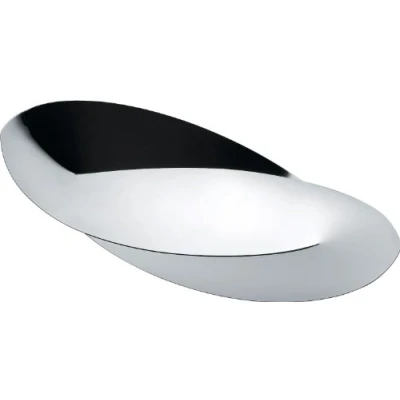Immagine di Alessi ABI05 Octave Cestino per Pane e Grissini, Acciaio Inossidabile 18/10, Lucido, Taglia Unica