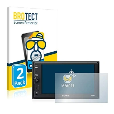 Immagine di brotect Pellicola Protettiva Opaca per Sony XAV AX1005DB Anti Riflesso (2 Pezzi)