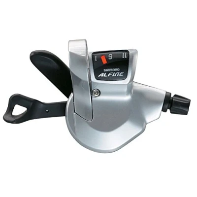 Immagine di Shimano Alfine Schalthebel Leve Cambio, Destra, 11 velocità, Colore: Argento
