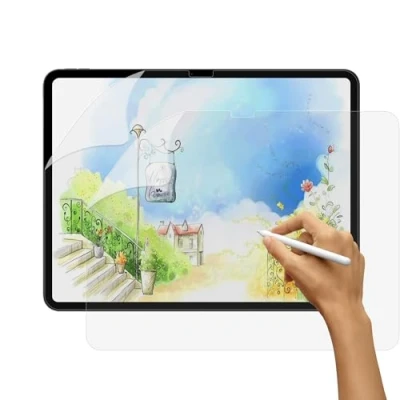 Immagine di SUEEWE [2 Pezzi] Pellicola Protettiva effetto carta per iPad Pro 11&quot; M4 2024 (A2836/A2837/A3006), Feel Like Opaca Paper in PET Disegnare Schizzi Scrittura