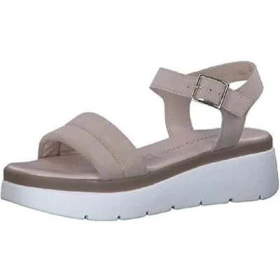 Immagine di Marco Tozzi Sandali con plateau, Donna, Taglia: 40, Rose Scamosciato