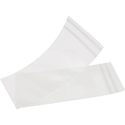 Immagine di Diari Di Vita Set Lotto 100 BUSTINE Alimentari Porta Confetti in Polipropilene (PP) Trasparente 6 X 10 CM