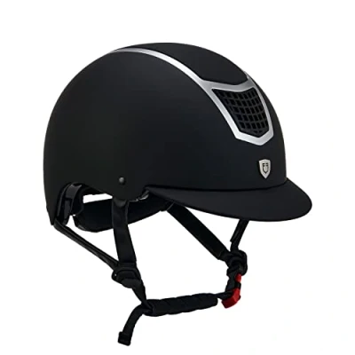Immagine di Equestro cap Modello Eclipse Plain Matt S, Nero Grigio