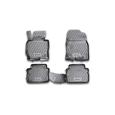 Immagine di Element tappetini in Gomma 3D Premium su Misura Adatti per Mazda CX5, Mk1 (I), 2011 2016, 4 Pezzi.