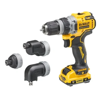Immagine di DEWALT DCD703L2T QW, Trapano avvitatore multitesta 12V XR