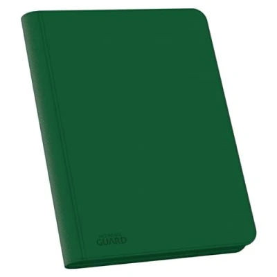 Immagine di Ultimate Guard UGD010212 Custodia Rigida per Carte da Gioco, Ogni Pagina Contiene Fino a 9 Carte, Colore: Verde