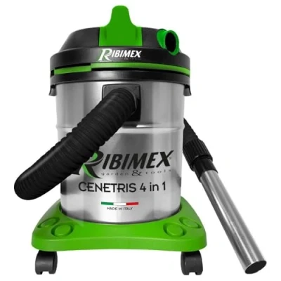 Immagine di RIBIMEX HEPA PRCEN010IT Bidone aspira cenere, solidi e liquidi 20 L 1200 W Verde, Nero