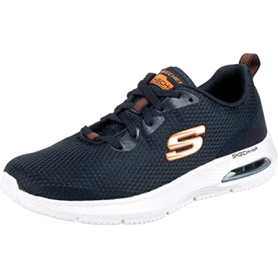 Immagine di Skechers Dyna air, Scarpe da Ginnastica Uomo, Nero Black Mesh Charcoal Trim Bkcc, 39 EU