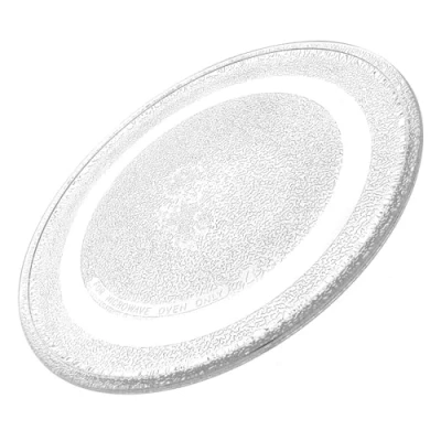 Immagine di Paxanpax 75 UN 03 Piastra Universale per Giradischi a microonde con Profilo Piatto, 245 mm, Vetro, Trasparente