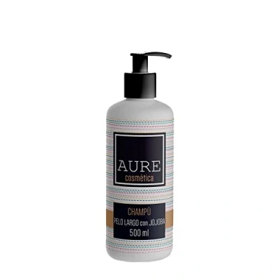 Immagine di Aure Shampoo per Cani con Olio di Jojoba Animali Domestici Pelo Lungo Districa e Fornisce Morbidezza Rafforza Brillantezza Facile Semplice da Applicare 500 ml