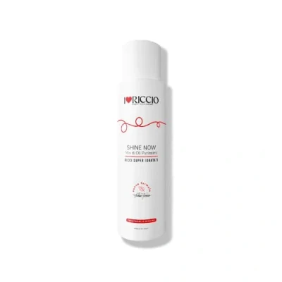 Immagine di I Love Riccio Shine Now Oil, Olio Per Capelli Ricci Idratante con Mix di Oli Argan, Macadamia e Jojoba, Idratati, Nutriti, Elastici, Morbidi Lucenti, 100 ml