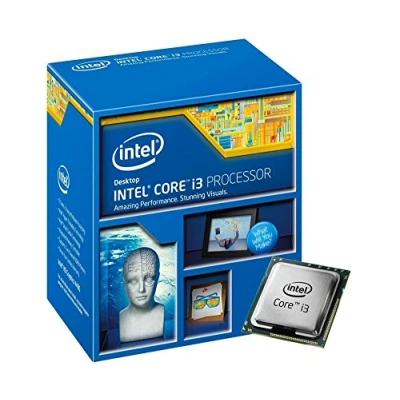 Immagine di Intel 1150 i3 4160 Ci3 Box Processore da 3,60 Ghz, Nero
