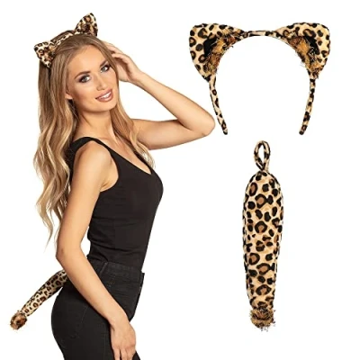 Immagine di Boland 52313 Kit Leopardo Composto da Orecchie e Coda