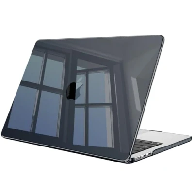 Immagine di FINTIE Custodia Compatibile con MacBook Air M3 M2 13.6 Pollici 2022 2024 (Modello A3113/A2681) Cover Rigid Protettivo Guscio Rigido Case, Mezzanotte