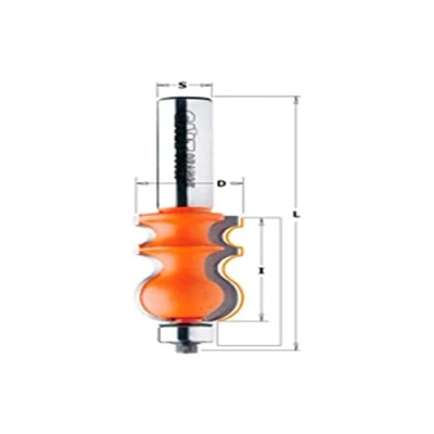 Immagine di CMT 955.901.11 FRESA PER CORNICI C/CUSC. HW S=12 D=23.8X35X85 DX