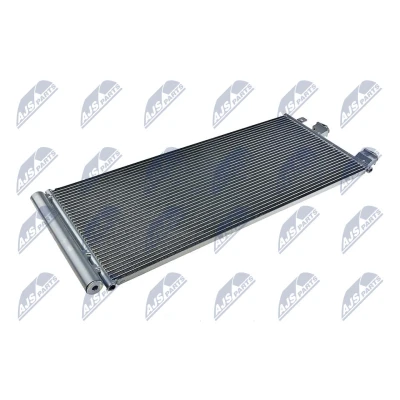 Immagine di NTY CCS PL 045 Condensatore con essiccatore Alluminio R 134a OPEL: Corsa E Hatchback, Adam