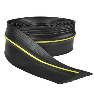 Immagine di Guarnizione Della Porta del garage 6 m Soglia Garage, Universale per resistente alle intemperie, ideale mantenere i puliti e asciutti
