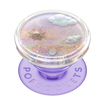 Immagine di PopSockets PopGrip Supporto e Impugnatura per Telefoni Cellulari Tablet con un Top Intercambiabile, Tidepool Dreamy Whirl