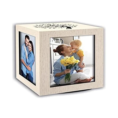 Immagine di Zep GLG15 Cubo Portafoto Norman Big, Rotante In Legno