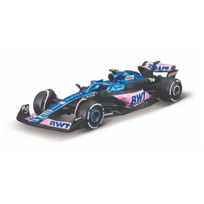 Immagine di Bburago Renault Alpine A523 Pierre Gasly #10 2023 Modellino Realistico Auto in Scala 1:43, Guidata da Gasly, Licenza Ufficiale Renault, Età consigliata 3+ Anni