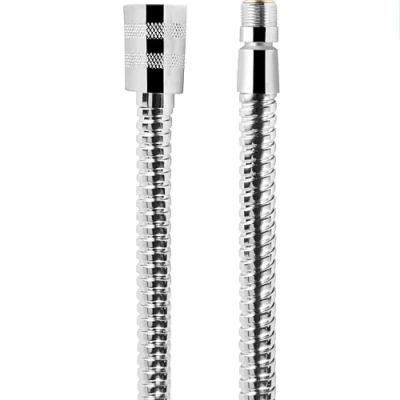 Immagine di CORNAT AE70201 Tubo Doccia M15/1x1/2 x80cm Cromato