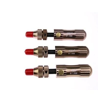 Immagine di TPM Go set di 3 grimaldelli tubolari in rame da 7,0 mm, 7,5 7,8 con serratura tubolare trasparente, pezzi