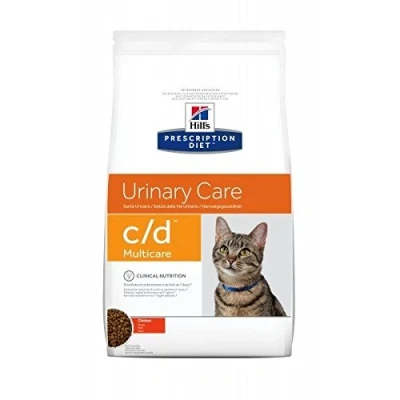 Immagine di Hill&#039;s Prescription Diet Urinary Care c/d Multicare per problemi urinari Mangime secco gusto pollo, 1.5 kg, Confezione da 2 pezzi