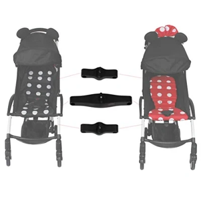 Immagine di Connettori per passeggino compatibili con passeggini Babyzen YOYO2/YOYO+, trasforma due singoli in un doppio